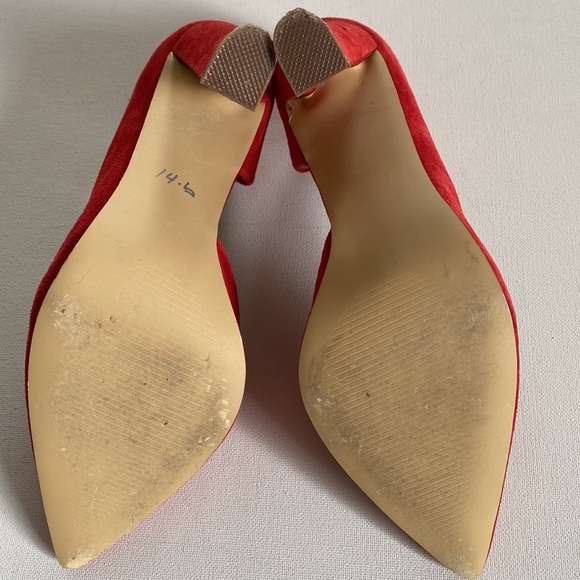 Steve Madden Chanda Red Heels, Size 7.5 - Picture 7 of 15